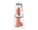 King Cock 11in Cock w/ Balls Beige