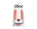 King Cock Double Trouble 7in Beige Large