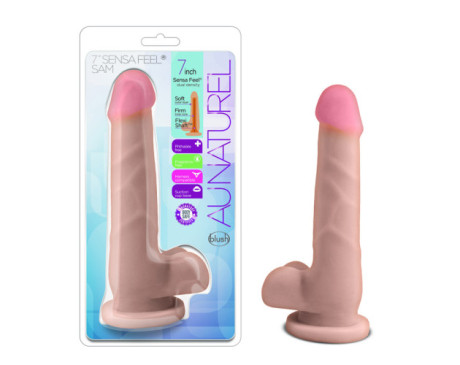 Au Naturel 7in Sam Posable w/Balls Beige