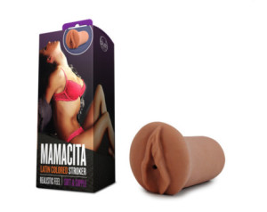 X5 Men Mamacita Vagina Stroker Tan