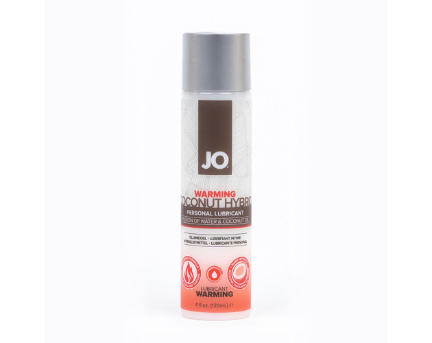 JO Coconut Hybrid Warming Lubricant 4oz