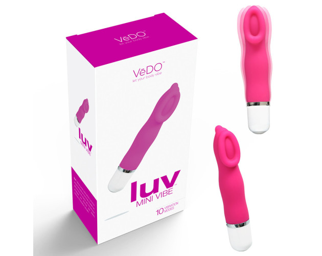 VeDO Luv Mini Vibe Hot In Bed Pink