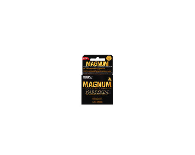 Trojan Magnum Bareskin Condoms 3pk