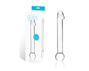 Glas 7in Realistic Head Glass Dildo