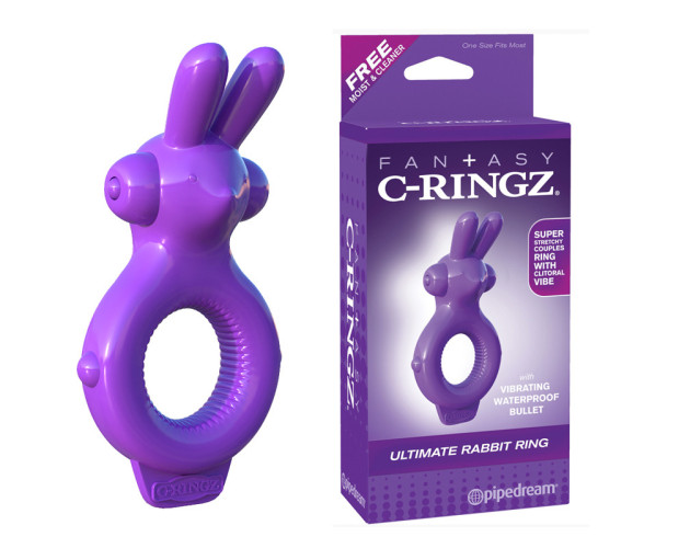 FCR Vibrating Ultimate Rabbit Ring Pur