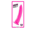 PD Neon Slim 7 Realistic 7in Dildo Pink