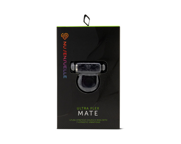 Nu Sensuelle Mate Flex Couple Ring Black