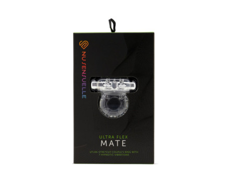 Nu Sensuelle Mate Flex Couple Ring Clear