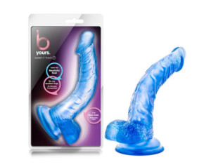 B Yours Sweet n Hard 7 Dildo 8.5in Blue