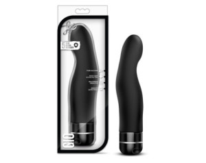 Luxe Gio Silicone G-Spot Vibrator Black