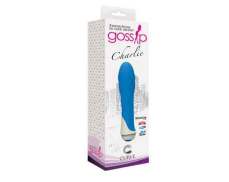 Gossip Charlie Silicone Vibrator Azure