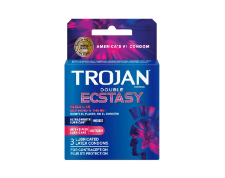 Trojan Double Ecstasy Latex Condoms (3)