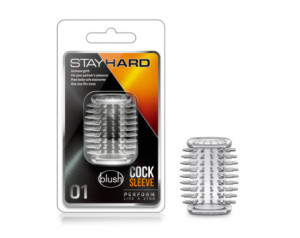 Stay Hard Cock Sleeve 01 Clear