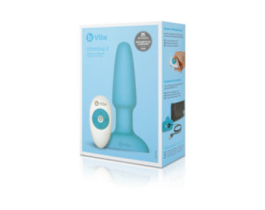 b-Vibe Rimming Anal Plug Teal