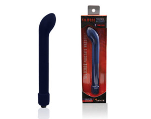 SI Vibrating Prostate Mass Silicone Blue