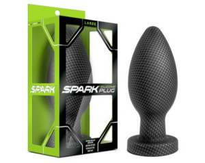 Spark Silicone Plug Large Carbon Fiber