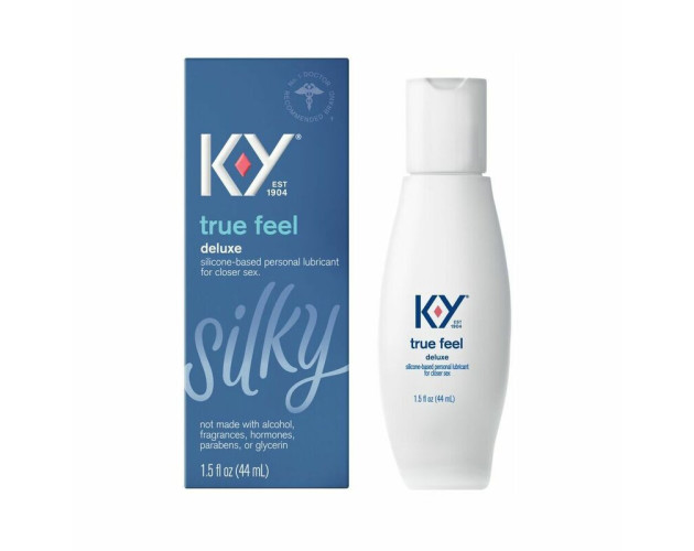 K-Y True Feel Silicone Gel Lube 1.5oz.