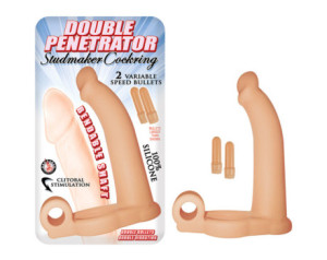 Double Penetrator Studmaker Cockring Fl