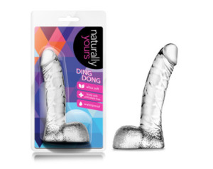 Naturally Yours DingDong 5.5in Dildo Clr