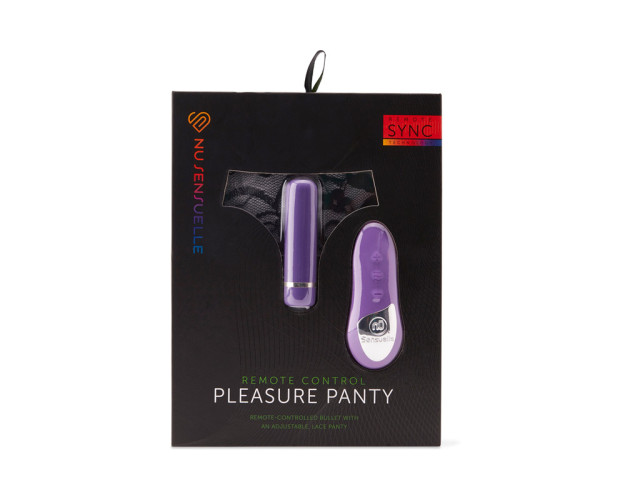 Nu Sensuelle Pleasure Panty RC Bull Purp