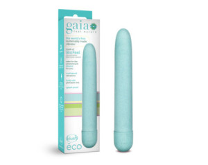 Gaia Eco Slimline Vibrator Aqua