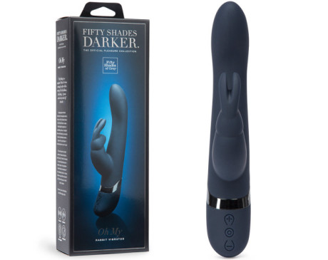 50 Shades Oh My Rabbit Vibrator Blue