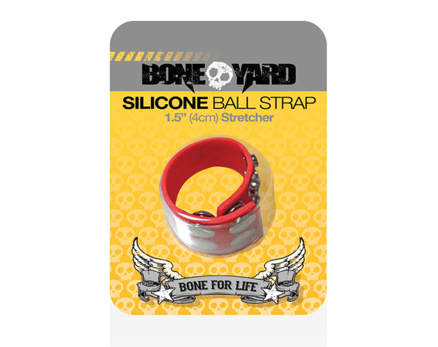 Boneyard Ball Strap Red