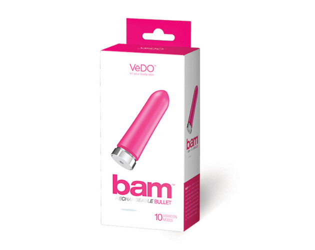 VeDO Bam Rechargeable Bullet Pink