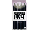 The 9's Make Me Melt Candle Black 4pk