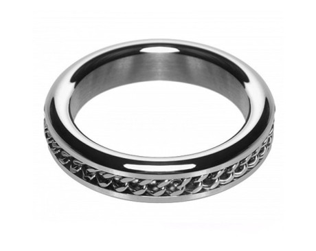 M2M Chrome C-Ring w/Chain Design 1.75in