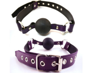 Rouge Ball Gag Purple