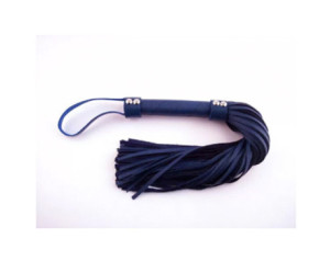 Rouge H-Style Leather Flogger Blue