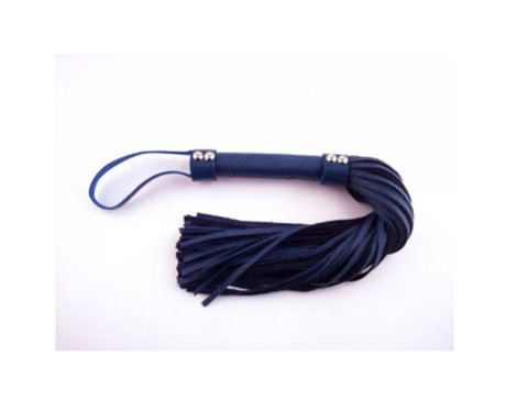 Rouge H-Style Leather Flogger Blue