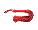 Rouge H-Style Leather Flogger Red