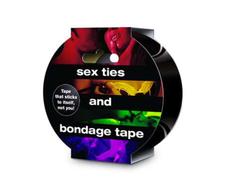 Sex Ties and Bondage Tape Black