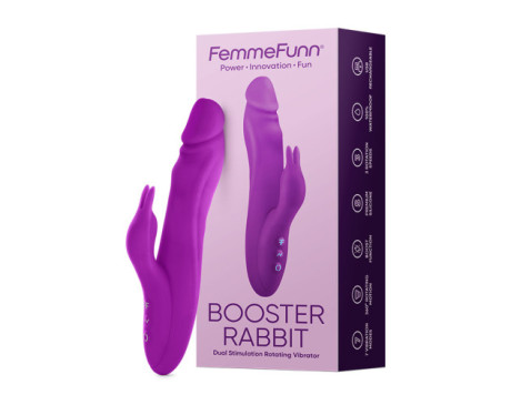 FemmeFunn Vortex Booster Rabbit Purple