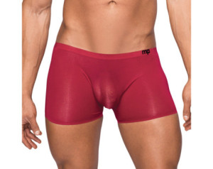 MP Seamless Sleek Short w/pouch Wine Med