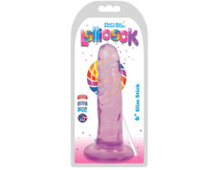 Lollicock Slim Stick 6in Dildo Grape