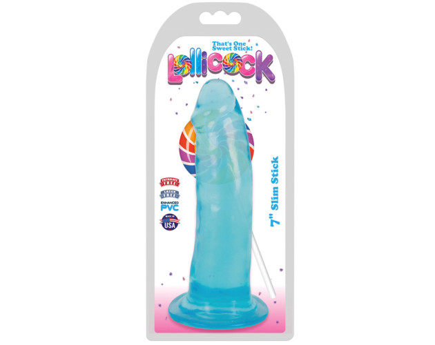 Lollicock Slim Stick 7in Dildo Berry