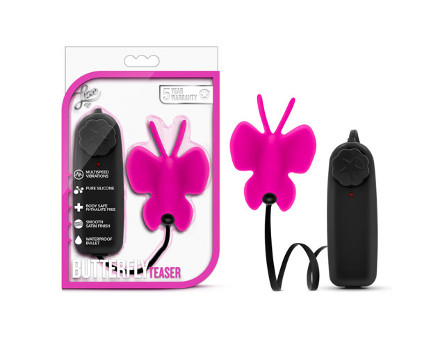 Luxe Butterfly Teaser Mini Vibrator Fuch