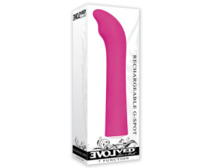 Evolved Recharge G-Spot Vibrator Pink