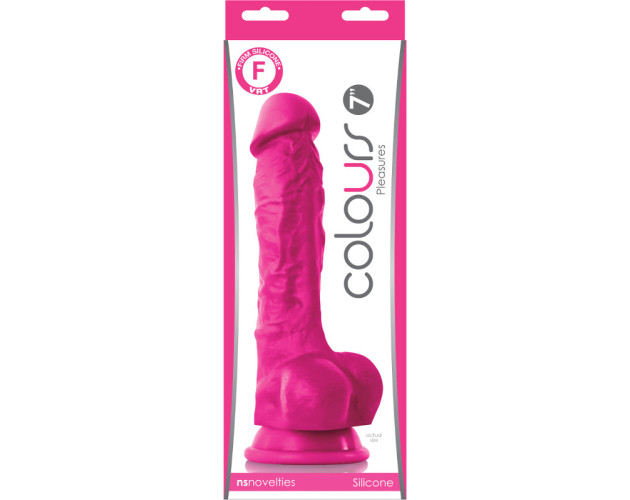 Colours Pleasures 7in Dildo Pink