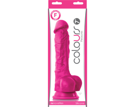 Colours Pleasures 7in Dildo Pink