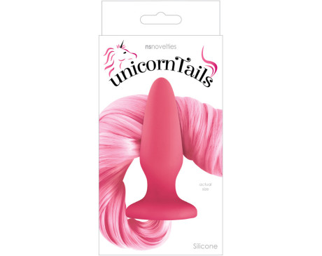 Unicorn Tails Anal Plug Pastel Pink