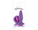 Glams Anal Plug Purple Gem