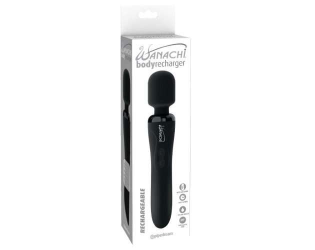 PD Wanachi Body Recharger Wand Black