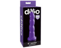 Dillio 6in Twister Dildo Purple