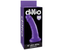 Dillio 6in Slim Dildo Purple