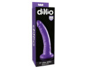 Dillio 7in Slim Dildo Purple