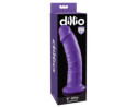 Dillio 9in Dildo w/Suction Cup Purple